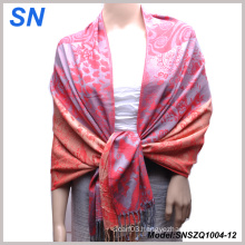 2014 Fashion Two-Tone Lady Pashmina Wrap Scarf